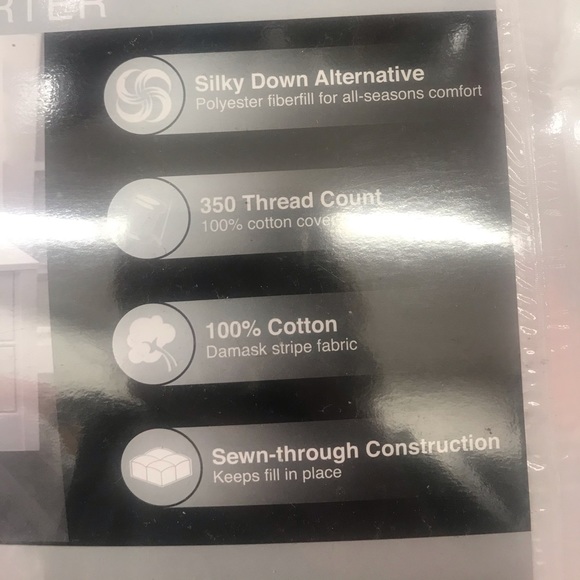 Beauty Rest Black Full/ Queen Down Alternative - Picture 8 of 9